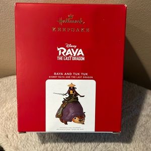Disney hallmark “raya” ornament 2021